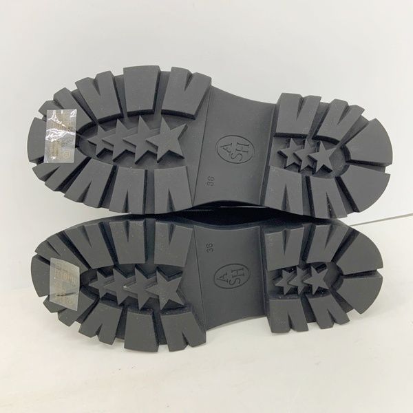 ASH スタッズ付きローファー ブラック38 ASH スタッズ付きローファー