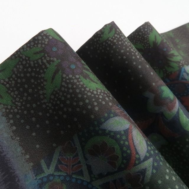 ❁tomihisa❁ 前田仁仙 落款 更紗 着物 夢か幻か 仁仙更紗でまだ見ぬ世界へ 正絹 仕付け糸付 訪問着 6710