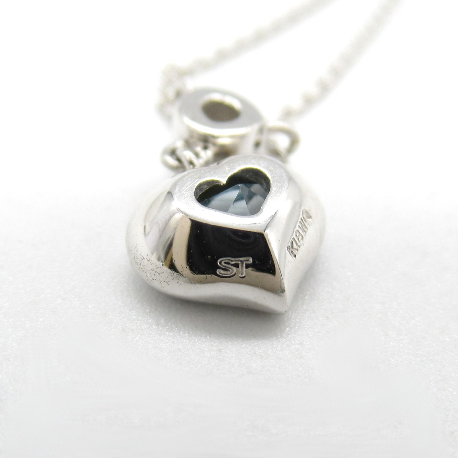 スタージュエリー STAR JEWELRY ネックレス ハート 色石 ネックレス 首 