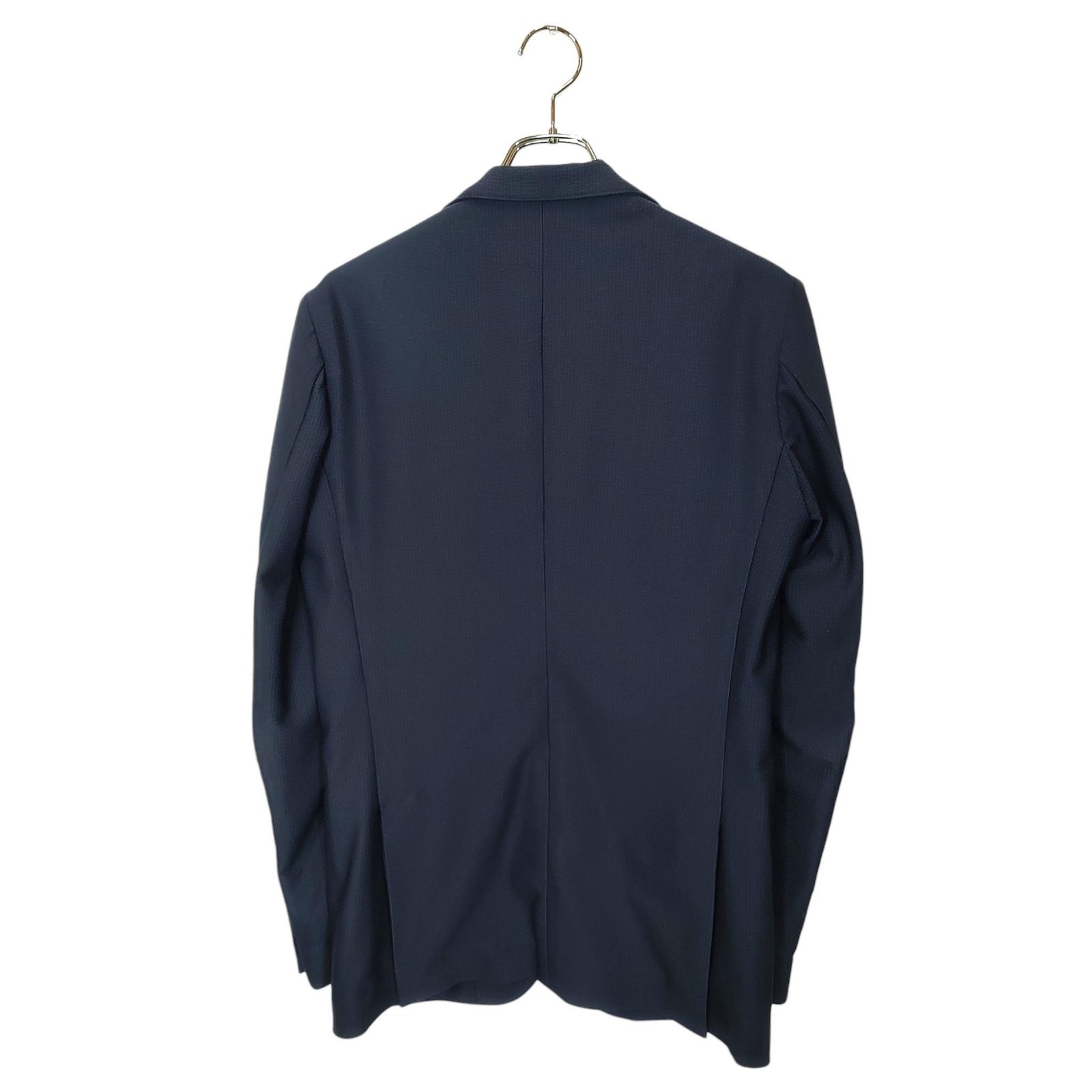 美品✨ジュンハシモト　シアサッカー　セットアップ　スーツ　ブラック　L相当 jun hashimoto ジュンハシモト 21SS シアサッカージャケット/パンツ