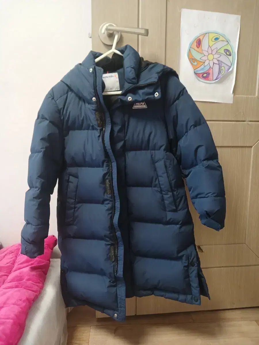 NEPA ネパ キッズ ブルー ロング丈ダウンジャケット 公式通販