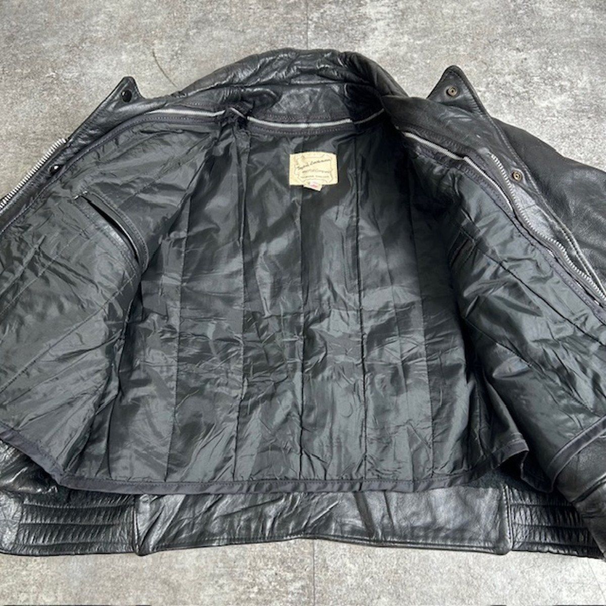 1980's 80s Taylors Leatherwear USA製 ポスリマンレザージャケット