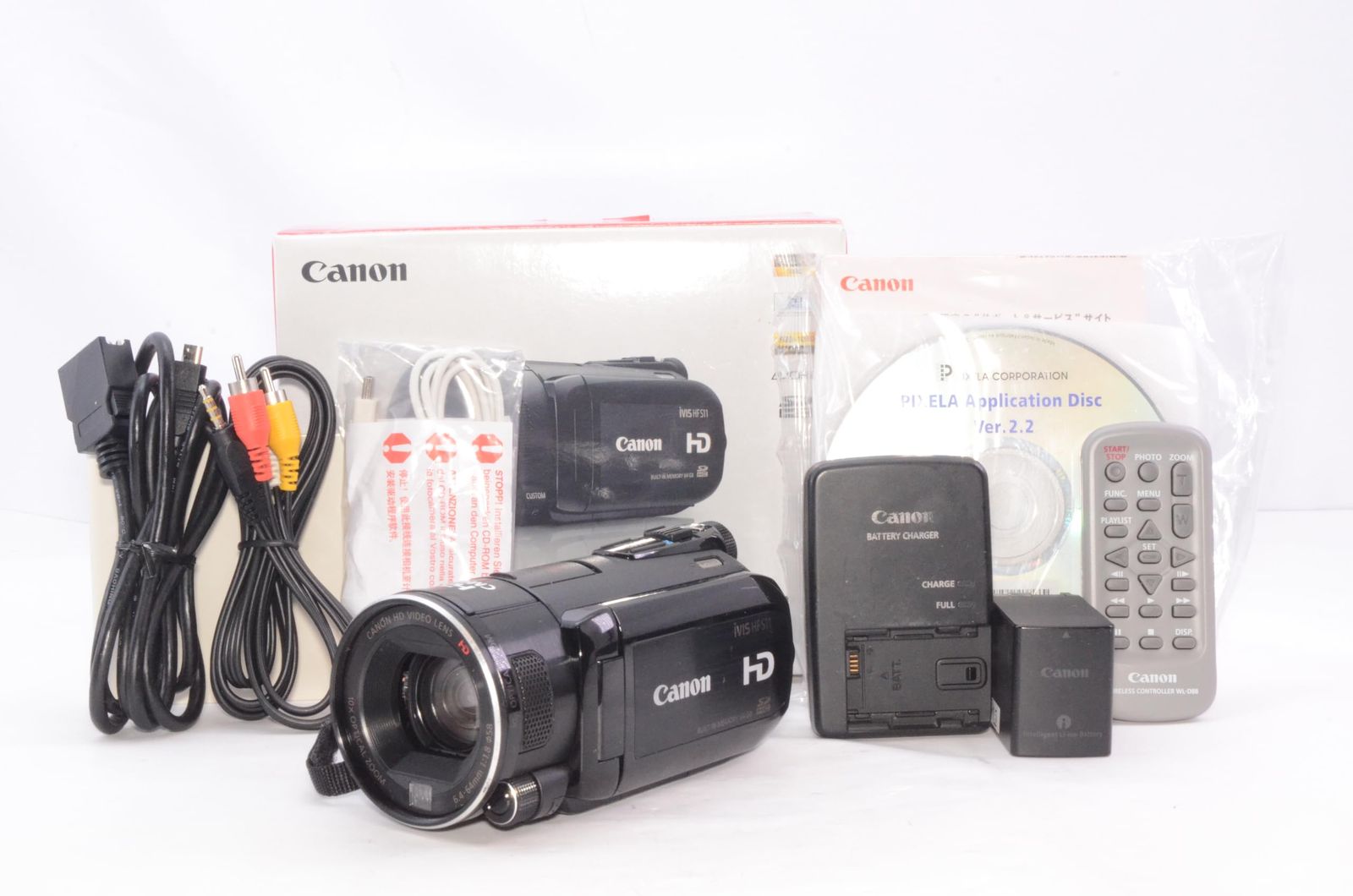 元 き Canon キャノン iVIS HF S11 ハイビジョンデジタルビデオカメラ
