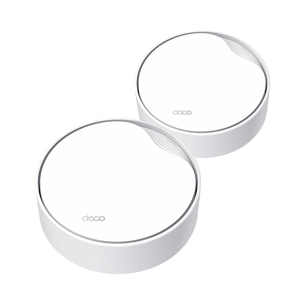 TP-Link Wi-Fi 6 ルーター wifi中継 無線LANルーター AX3000 Deco X50-PoE 2ユニット