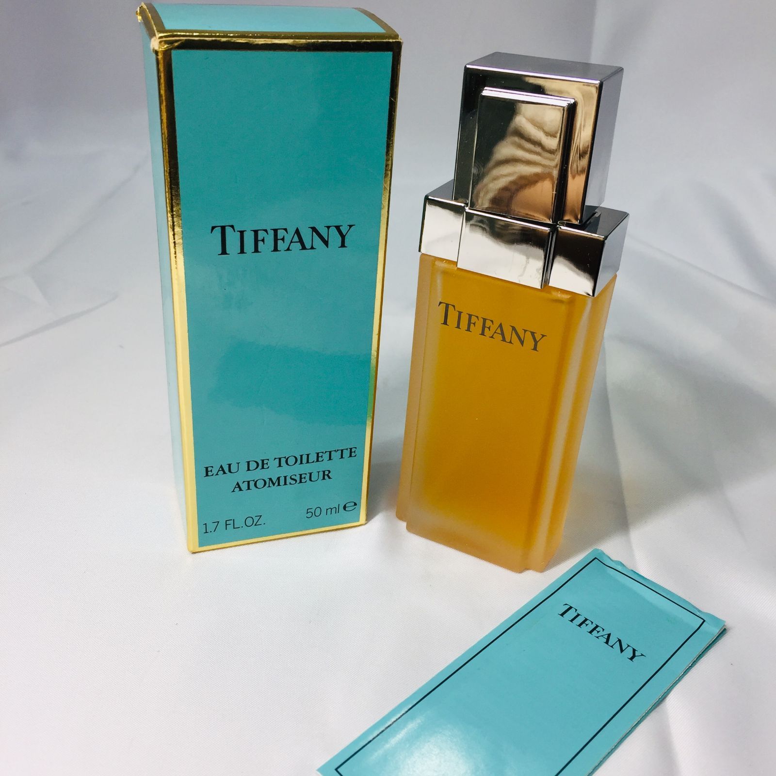 S【保管品】ティファニー TIFFANY オードトワレ アトマイザー 50ml