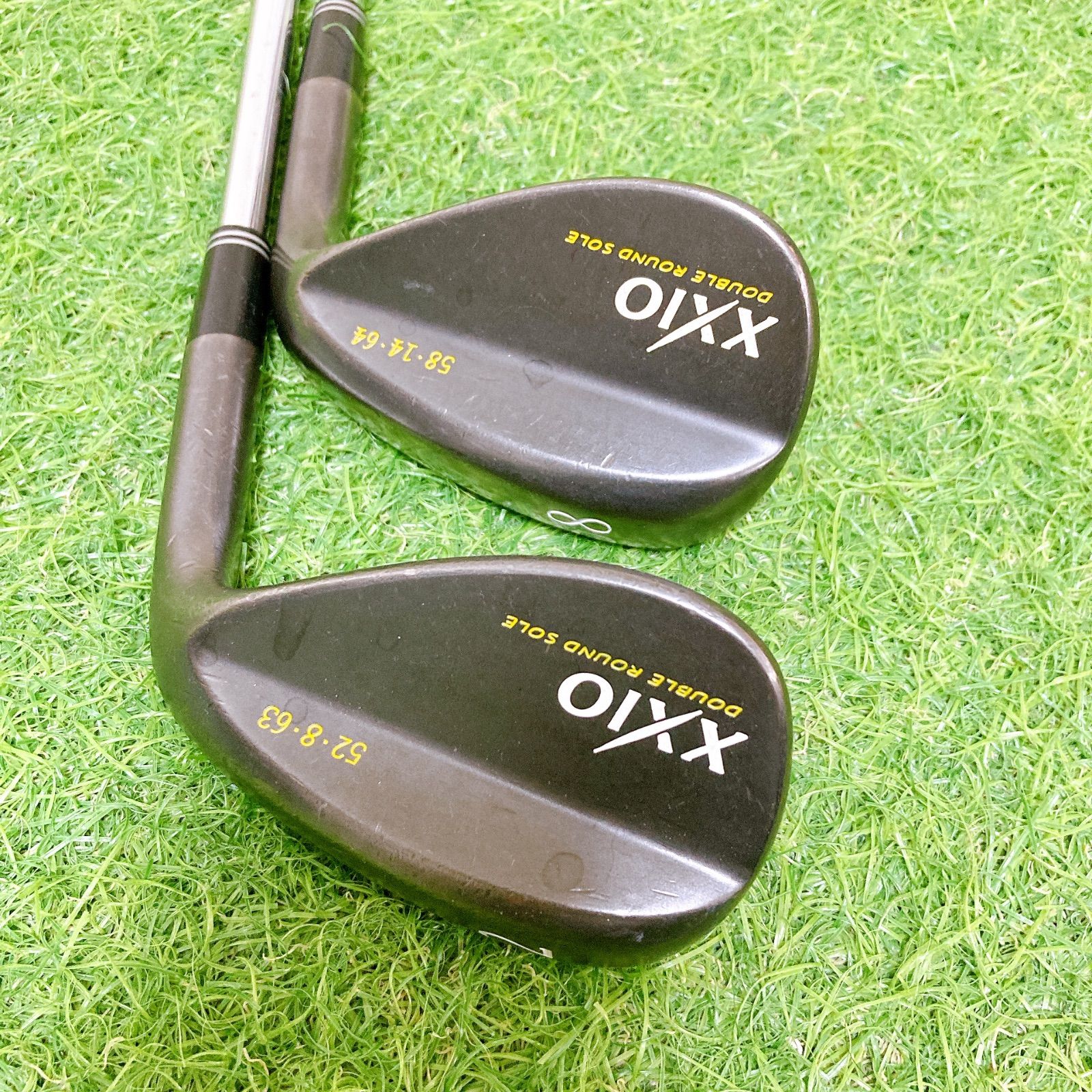 7.ゼクシオ　ウェッジ　ゴルフクラブ　アイアン　2本　52° 58° 10.ゼクシオ ウェッジ ゴルフクラブ アイアン 2本 52° 58° - メルカリ