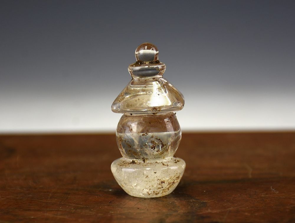 蔵A 5139 b 仏教古美術 水晶五輪塔 供養塔 胎内塔 平安後期～鎌倉時代 その二