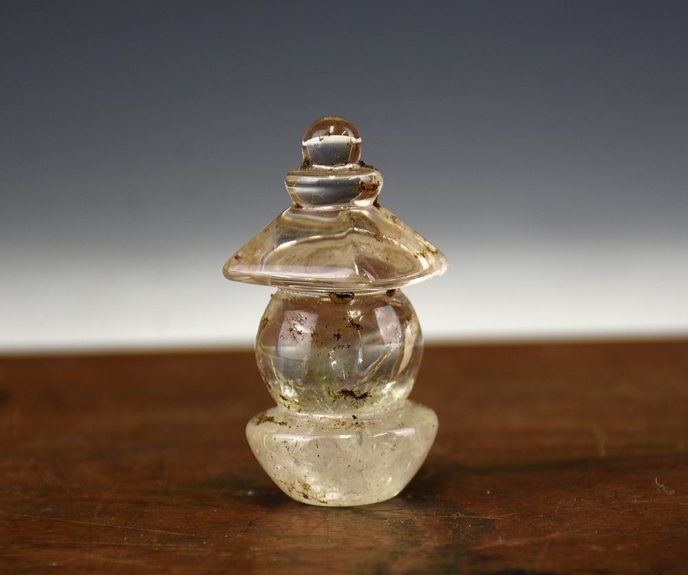 蔵A 5139 b 仏教古美術 水晶五輪塔 供養塔 胎内塔 平安後期~鎌倉時代 その二