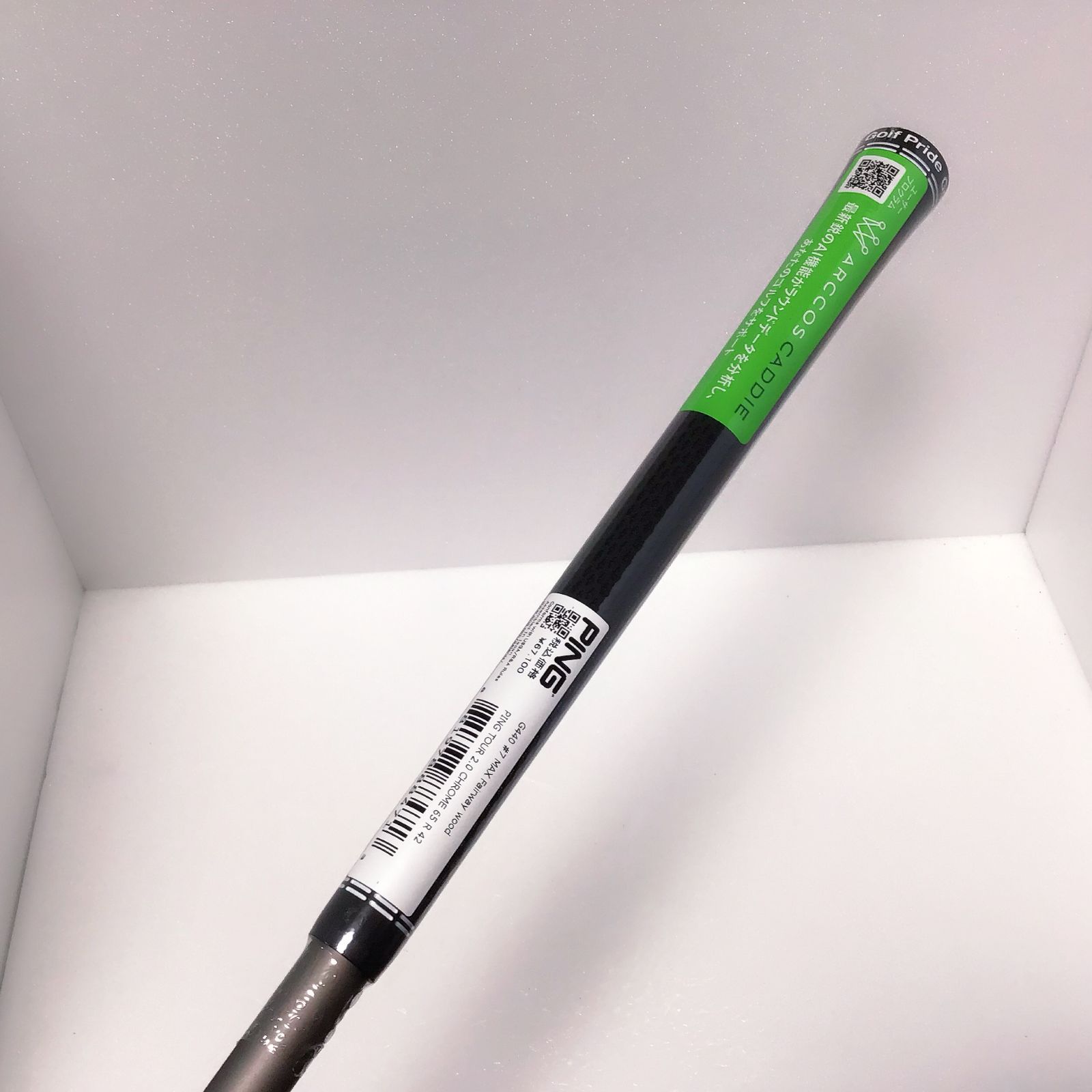 新品 G440純正 TOUR 2.0 クローム 65R ピン 7W用 シャフト