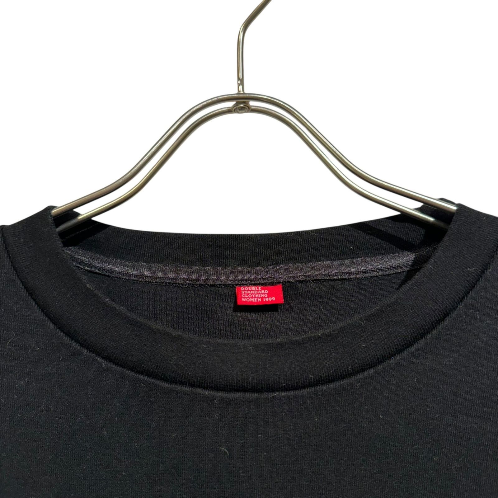  DOUBLE ダブル クロージング ⑤ 0508-100-253 C NEO BEAR T-SHIRT 25 AW レディース ブラック 半袖(Tシャツ) Tシャツ カットソー