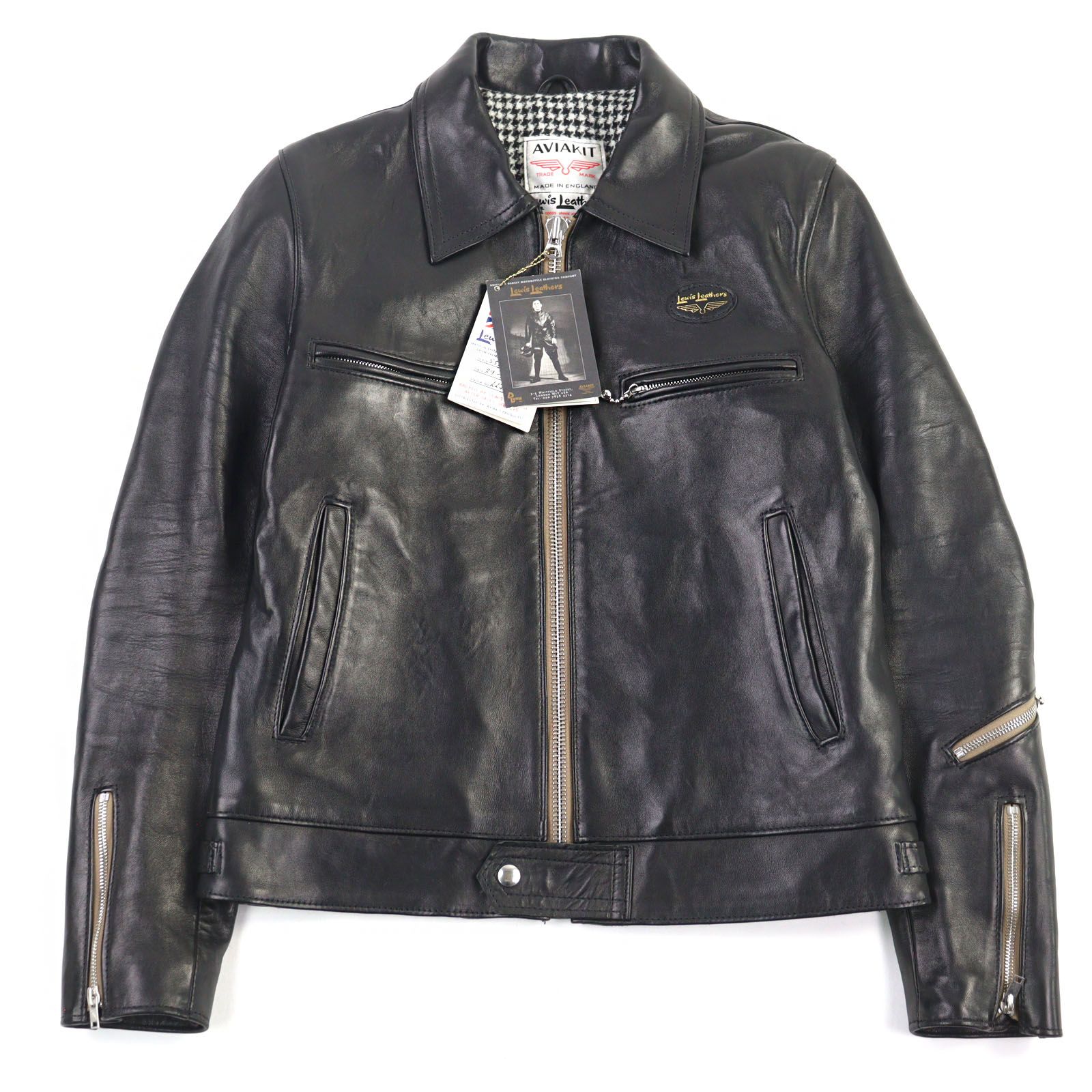 極美品○Lewis Leathers ルイスレザー 551TV DOMINATOR TIGHT FIT