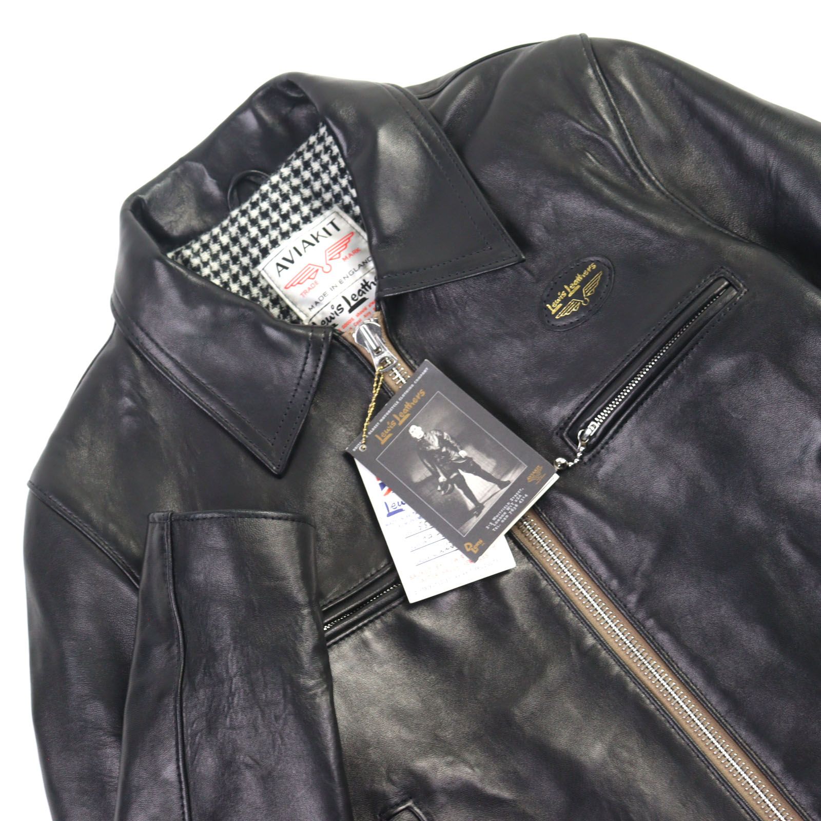 極美品○Lewis Leathers ルイスレザー 551TV DOMINATOR TIGHT FIT