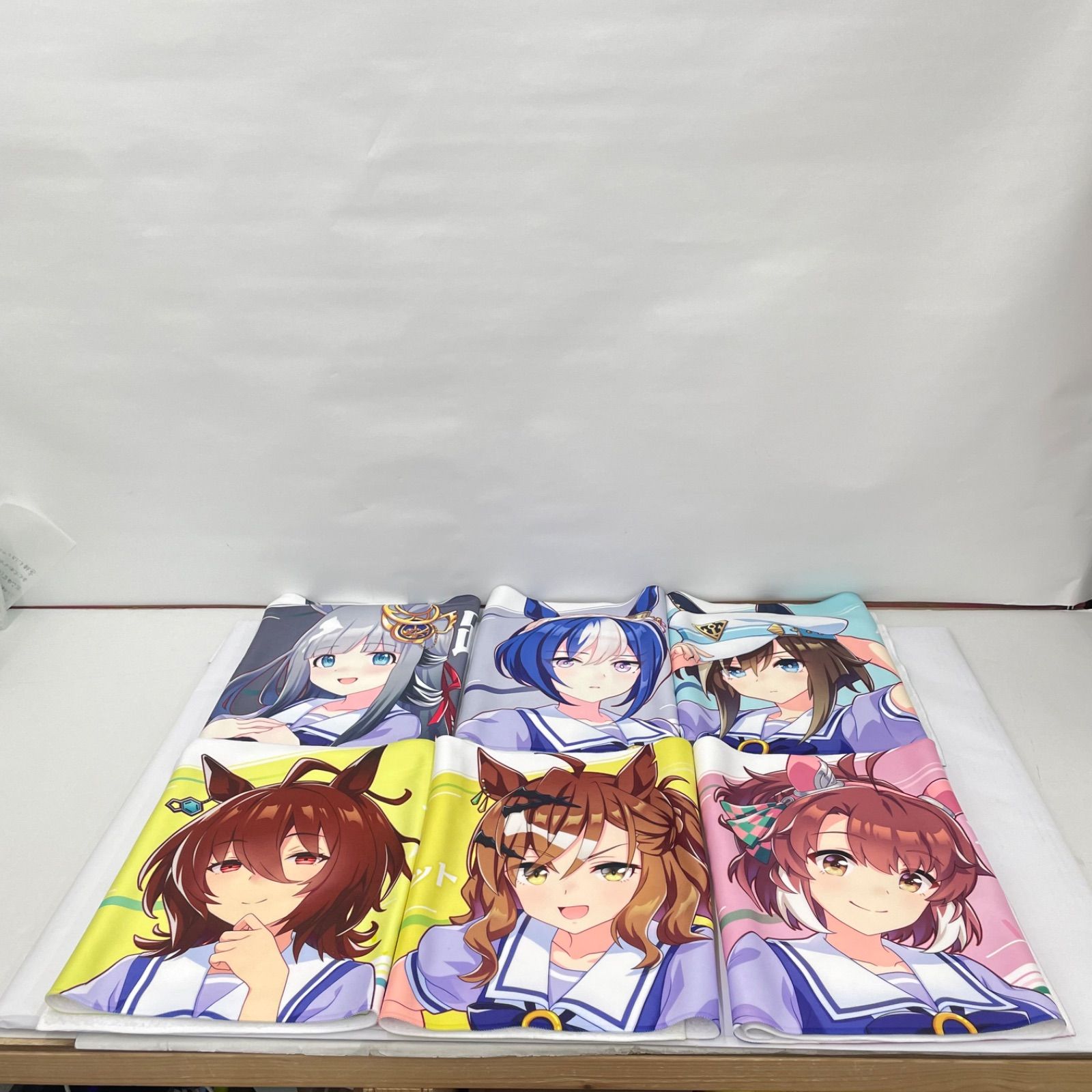 瀬戸店 ウマ娘 応援タオル 6点セット クロノジェネシス シーザリオ シュヴァルグラン ジャングルポケット アグネスタキオン ダンツフレーム 721-8137