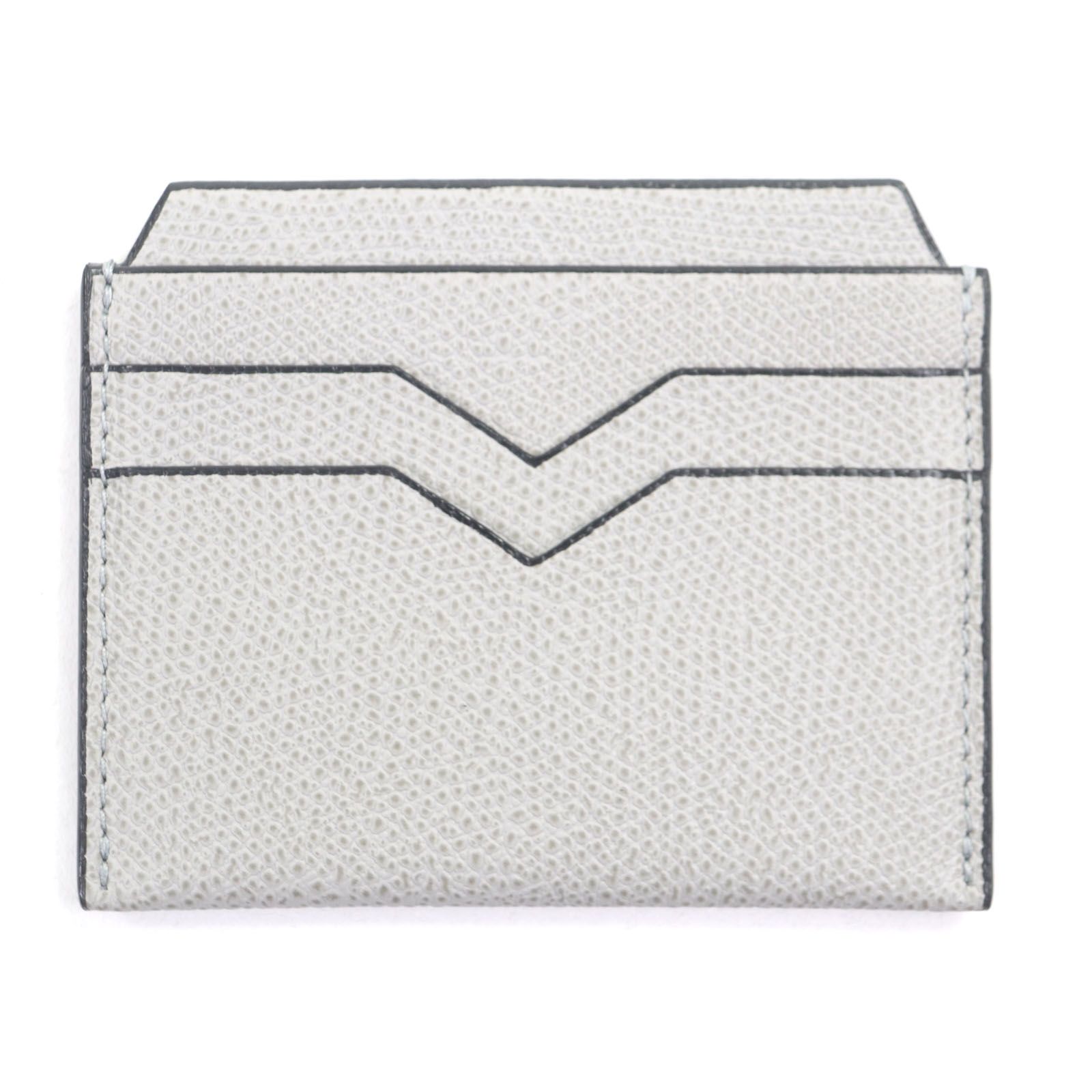 未使用品▽Valextra ヴァレクストラ V8L77 牛革 レザー パスケース  