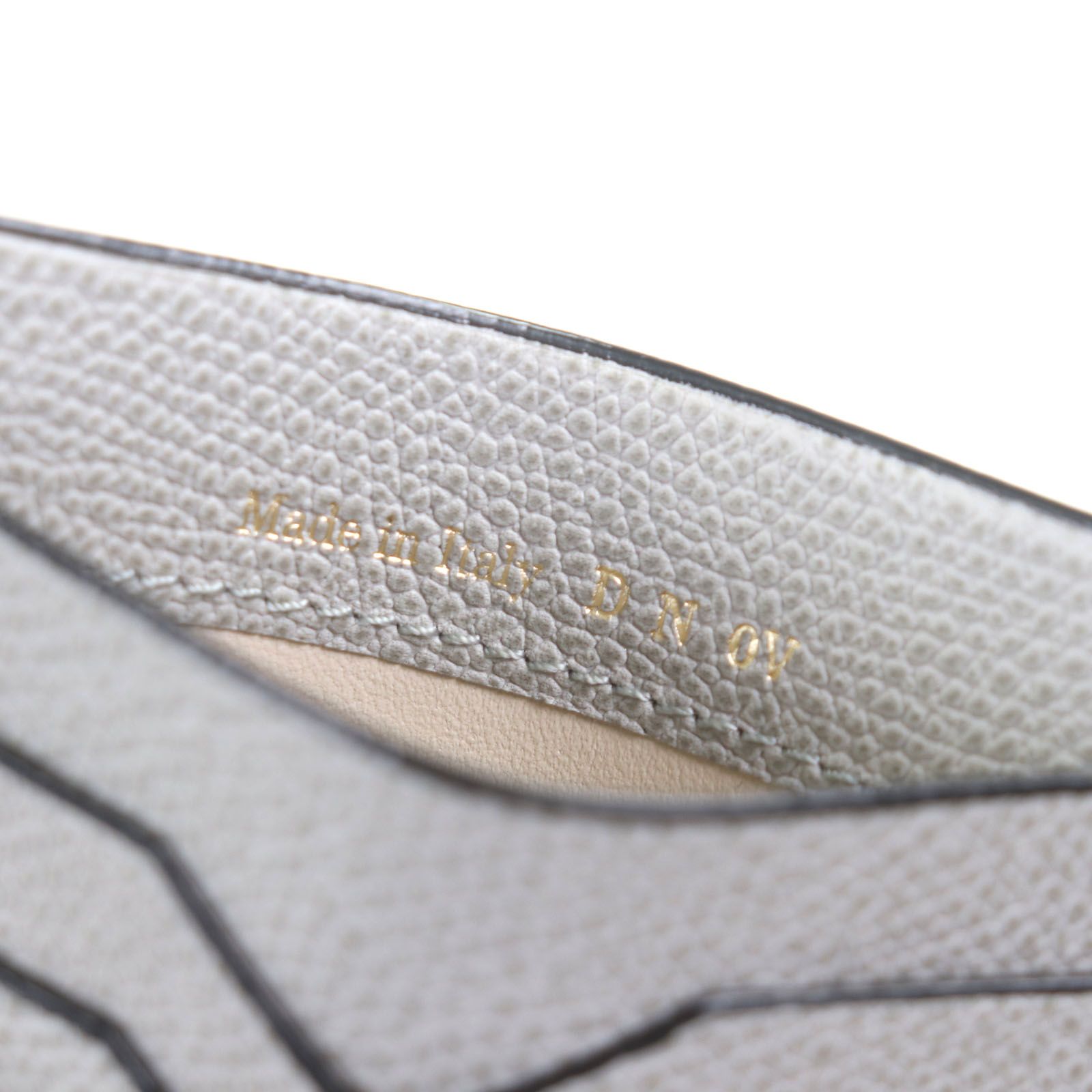 未使用品▽Valextra ヴァレクストラ V8L77 牛革 レザー パスケース  