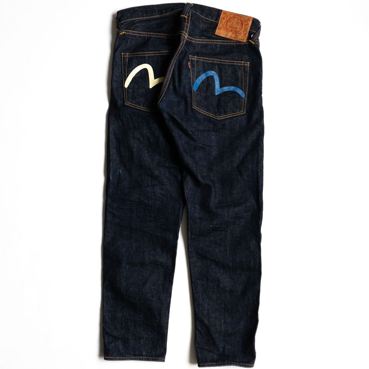 美品/濃紺】EVISU 【LOT.2000T デニムパンツ】33×32 エビス ジーンズ