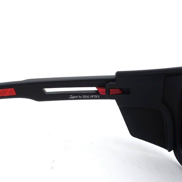 Zeque ゼグー ◇サングラス/HOVER D1966/TALEXレンズ/ブラック×レッド