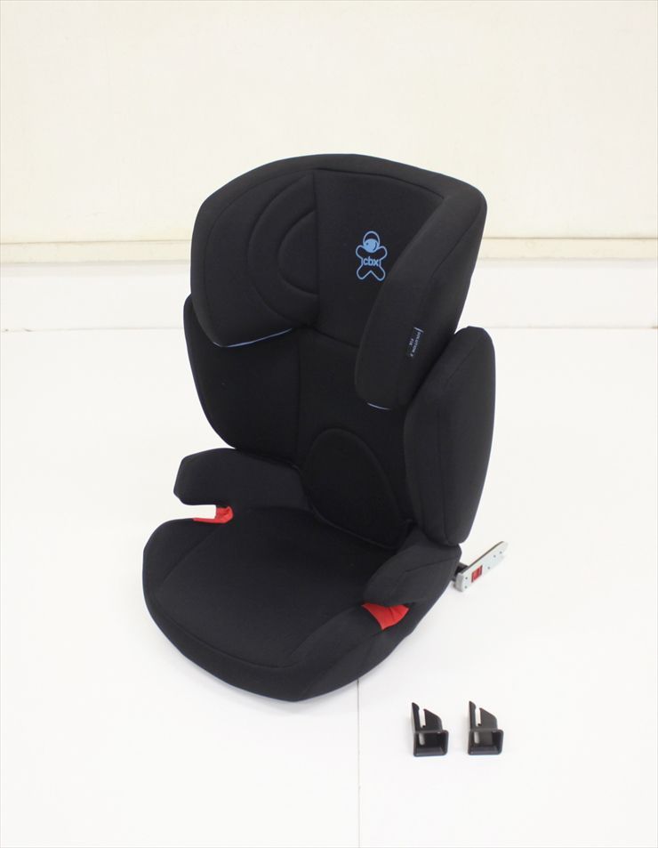 サイベックス ソリューション 2-Fix ブラック Cybex ジュニアシート 3歳～ ISOFIX取付 クリーニング済み C564003