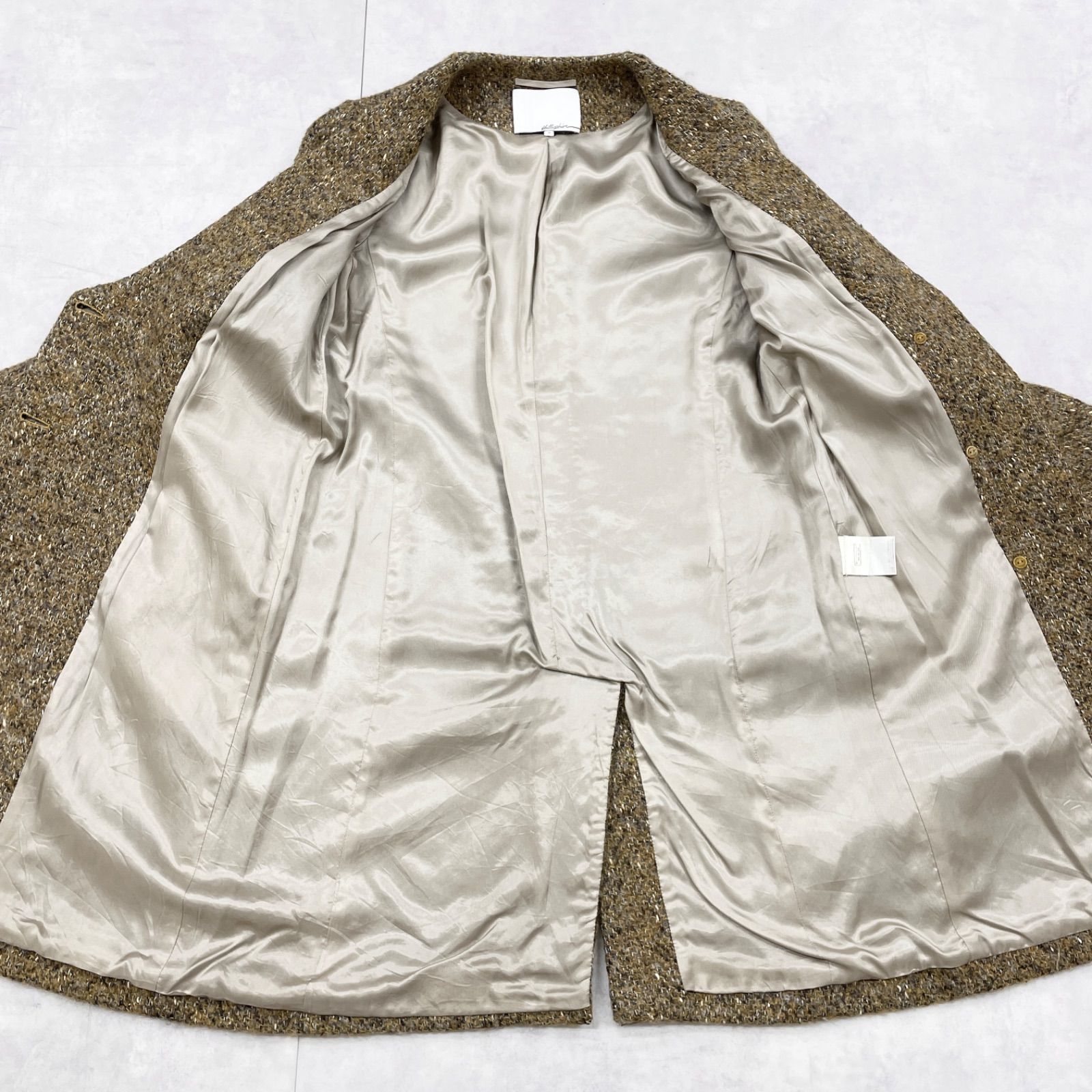 ◎3.1 Phillip Lim スリーワンフィリップリム ロングコート ツイード 