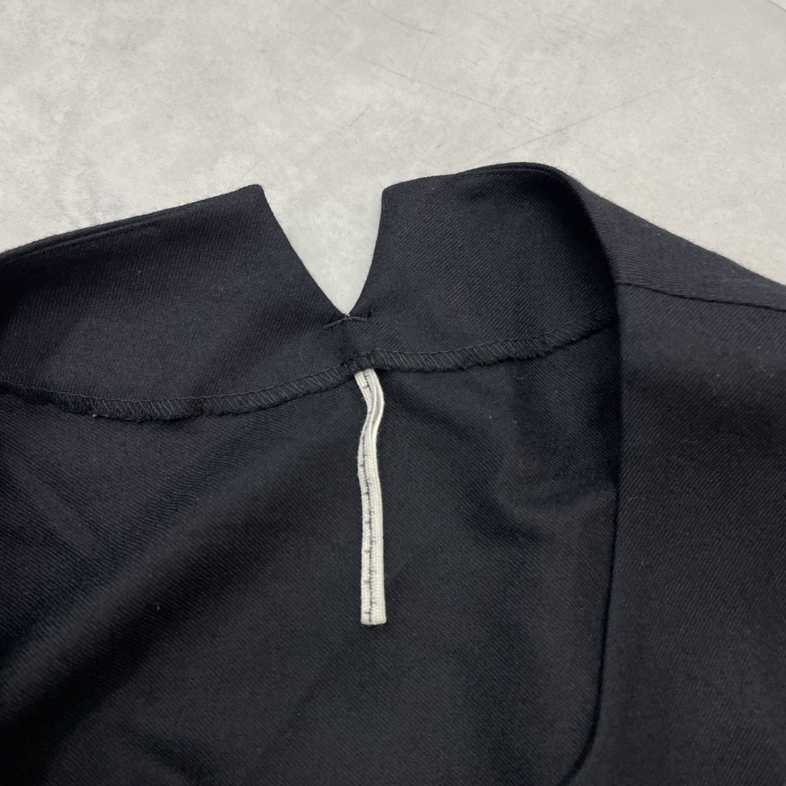  m s braque エムズブラック オールインワン ジャンプスーツ ワンピース オーバーサイズ ウール コットン 黒 38 オーバーオール つなぎ パンツ