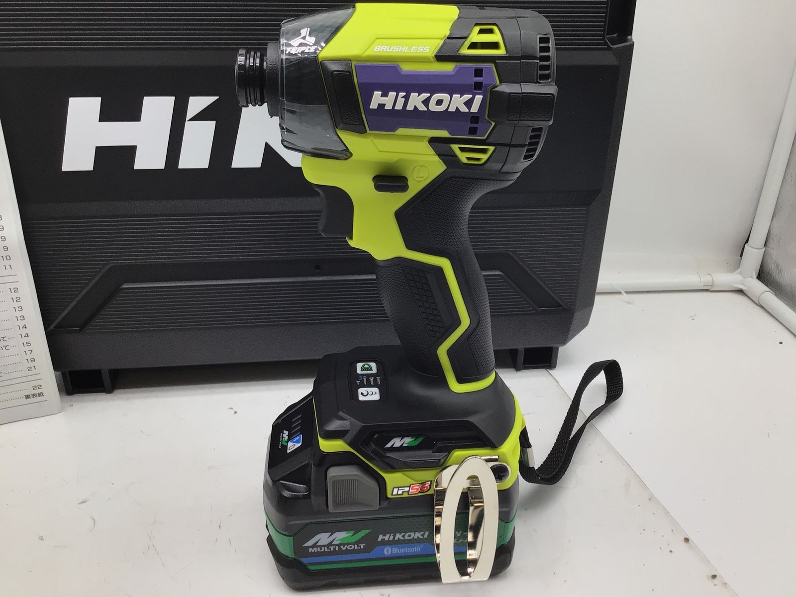 HiKOKI ハイコーキ 36V充電式 インパクトドライバ スパイダーイエロー WH36DD 2XHYSZ ITD3QY0Q4ZT0 エコツール笠寺店 M02