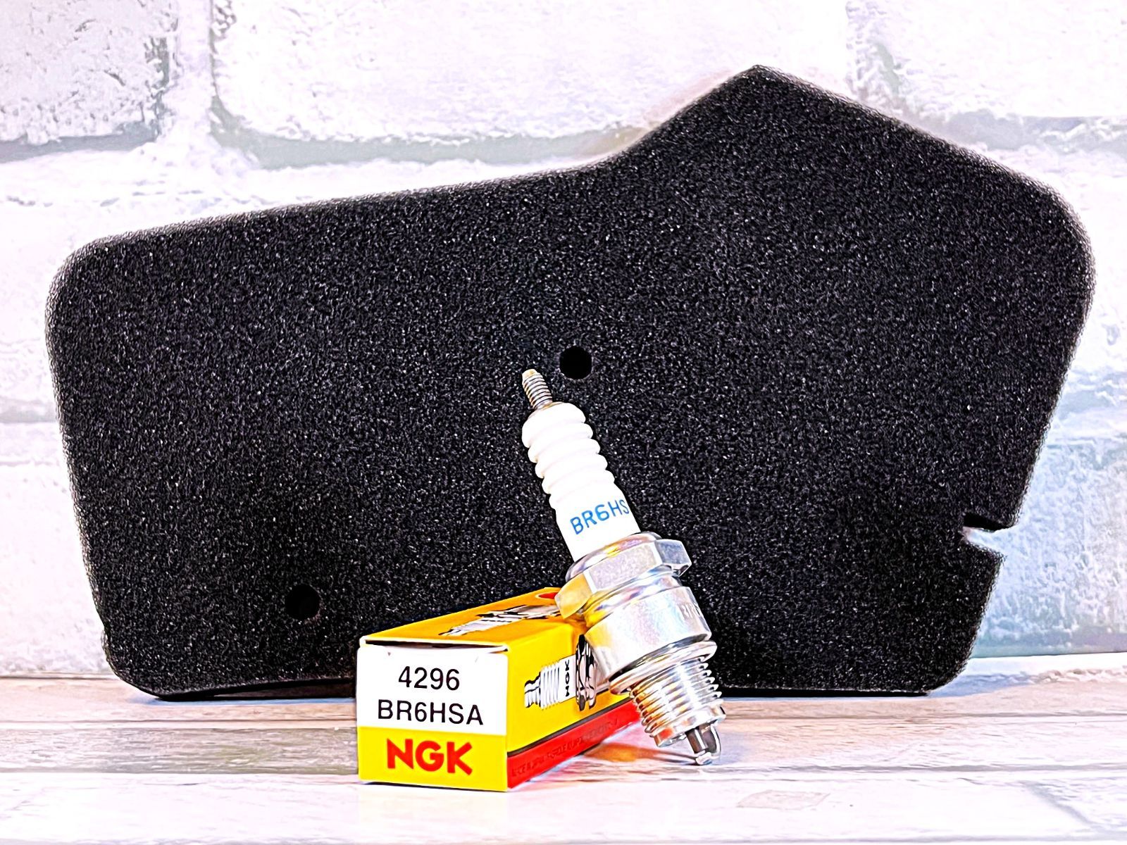 専用出品 NGK BR6HSA (4296) 新品 送料込 ホンダ ライブディオ/J/S/SR/ZX ('94.1