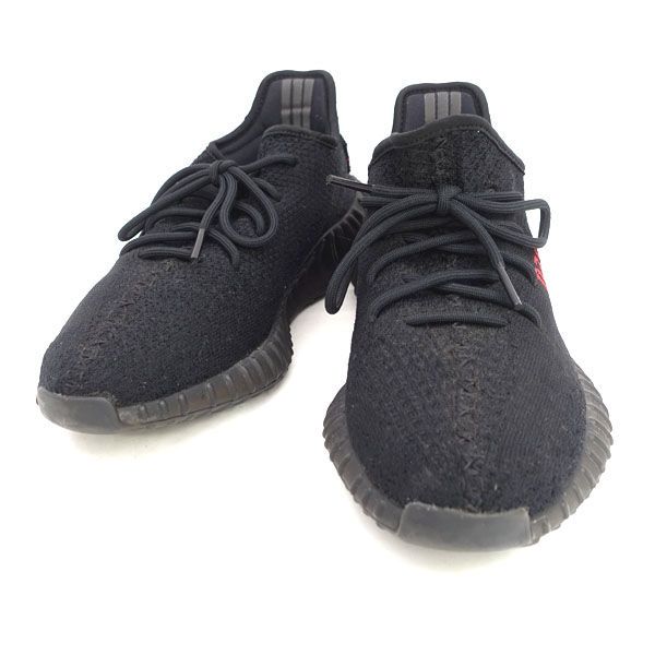 adidas / アディダス ◆YEEZY Boost 350 V2/ブラック×レッド/27.5ｃｍ CP9652 【メンズ/MEN/男性/ボーイズ/紳士】【靴/クツ/シューズ/SHOES】 メンズファッション【】