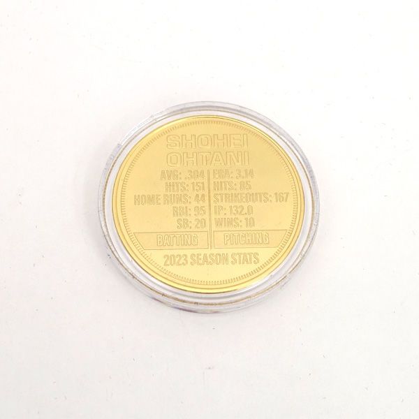 HIGHLAND MINT ◇大谷翔平 2023 MVP受賞記念ゴールドコイン リミテッド