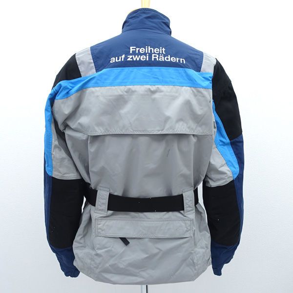 BMW ライダースジャケット ナイロン ネイビー×グレー サイズLL 0030748 メンズ MEN 男性 ボーイズ 紳士 メンズファッション