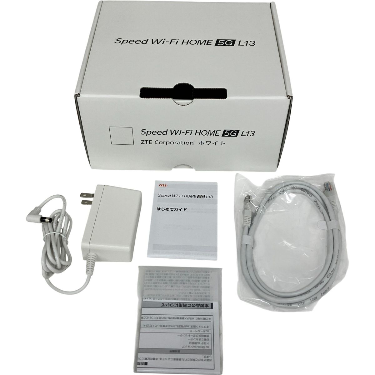 ZTE ZTR02 Speed Wi-Fi HOME 5G L13 ホームルーター 無線LAN Wi-Fi 6対応 家電 S10560135