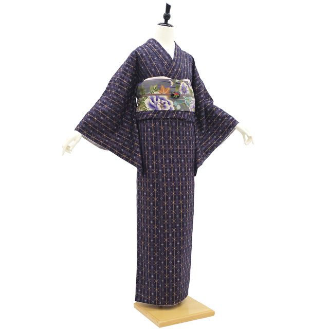 読谷村花織 袷長着 お着物 お値下げ致しました 読谷山花織 | 帯ときもの やまぐち 洗練された上質な着物・振袖専門店