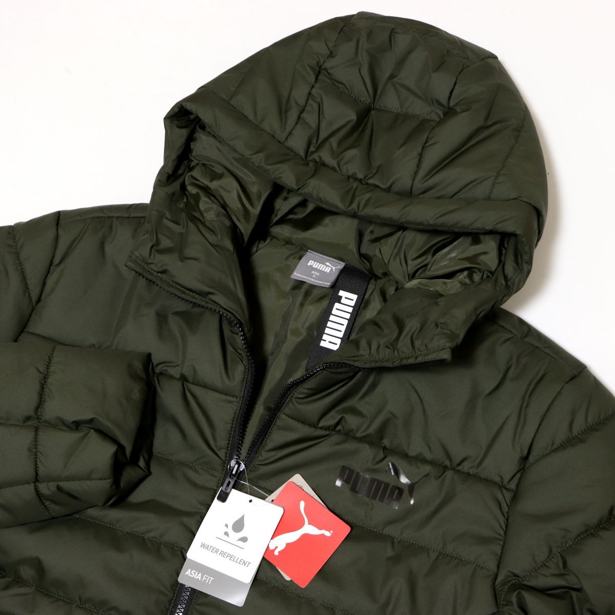 【新品未使用】PUMA中綿 L 中綿 ウインド ジャケット アウター L ☆プーマ PUMA 新品 メンズ 高機能 保温 暖かい 防寒 撥水 中綿