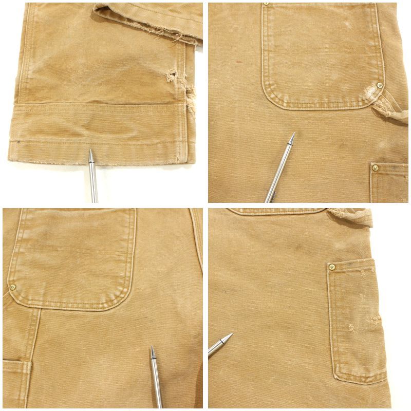00s Carhartt ダブルニー R01-M ダック オーバーオール メンズ XL