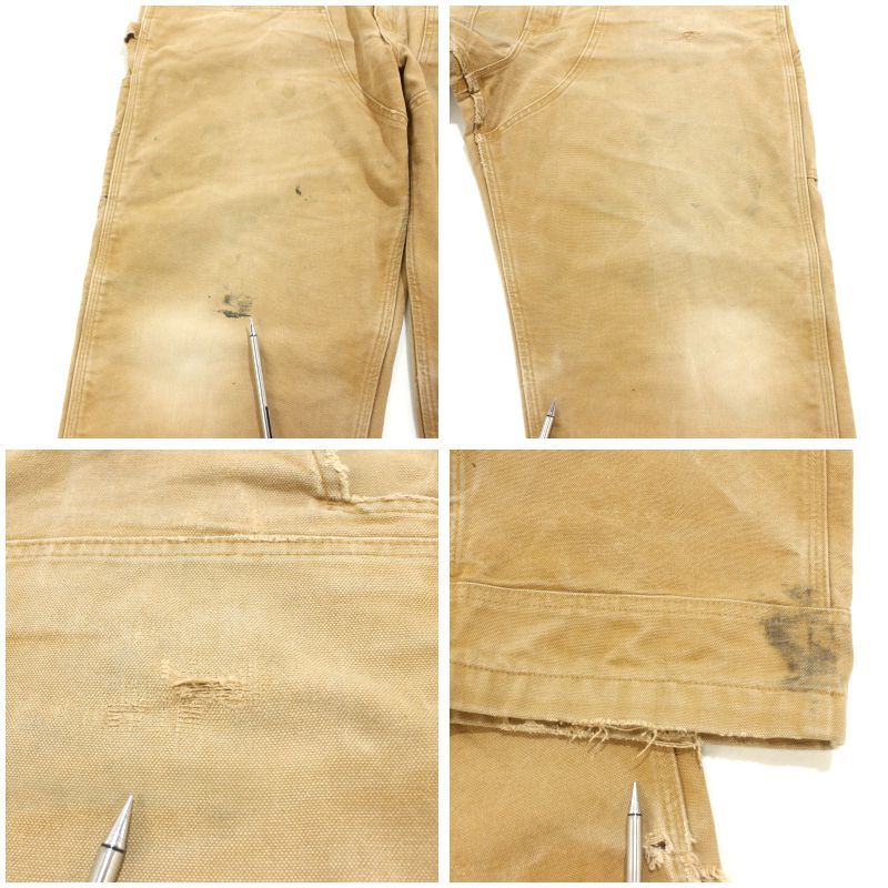 00s Carhartt ダブルニー R01-M ダック オーバーオール メンズ XL
