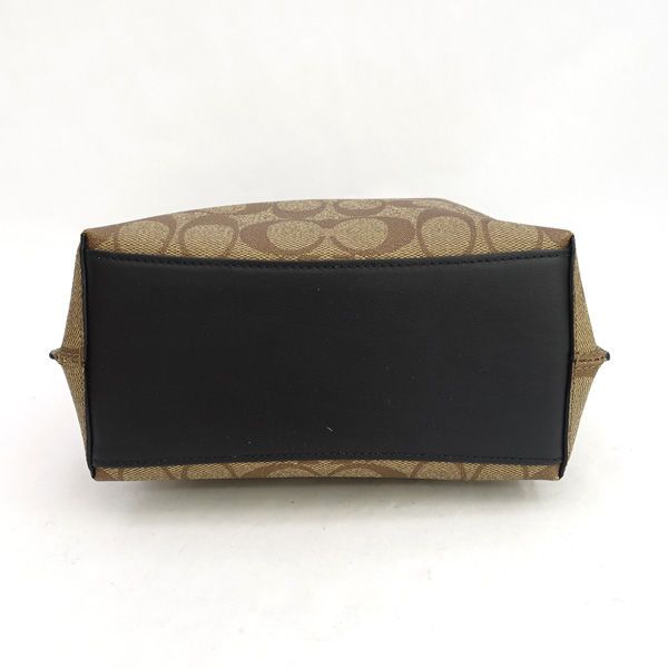 COACH / コーチ ◇モリー バケット バッグ 22 シグネチャー キャンバス