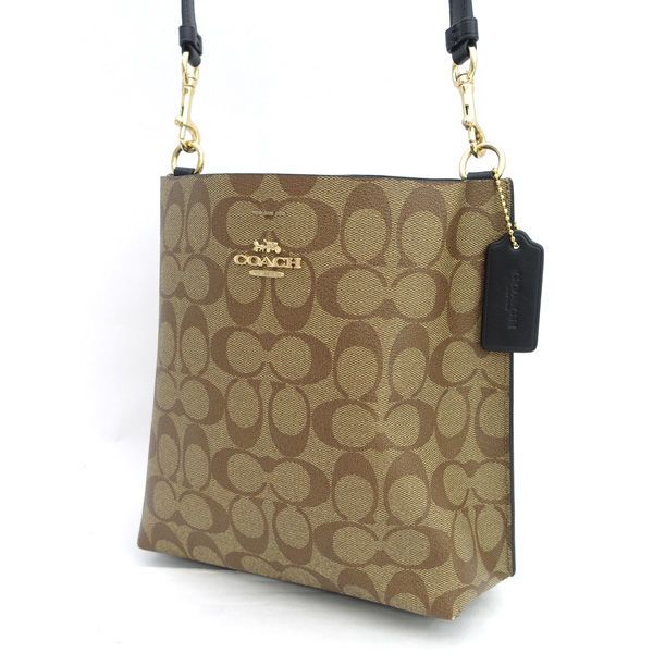 COACH / コーチ ◇モリー バケット バッグ 22 シグネチャー キャンバス