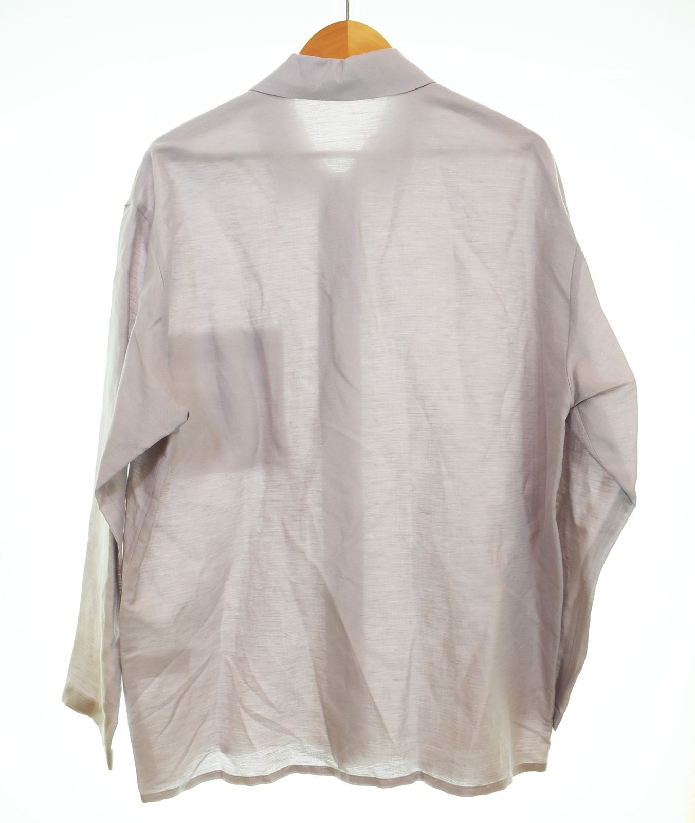 オーラリ― AURALEE SILK LINEN DOBBY SHIRTS JACKET シルク リネン
