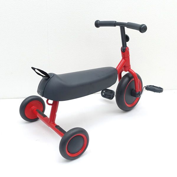 【良品】Ides dax 三輪車（レッド）