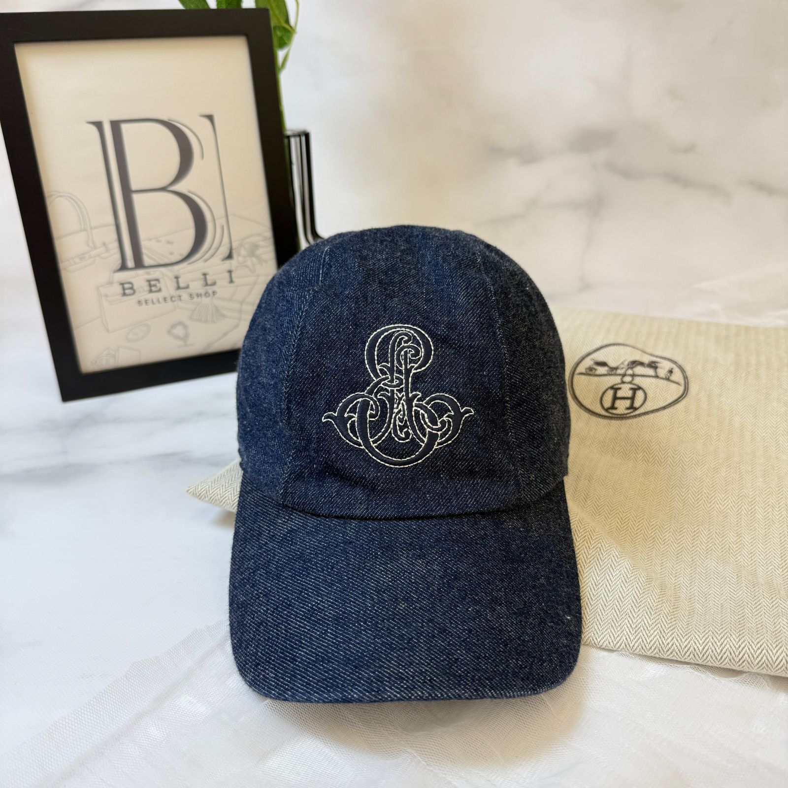 鑑定済み【 美品 】 エルメス 《 デイヴィス エミール エルメス 》 58