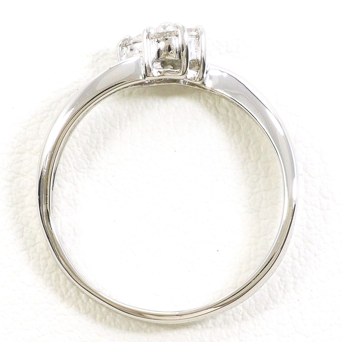 エステール PT900/プラチナ リング・指輪 8号 ダイヤモンド 0.20ct 総 