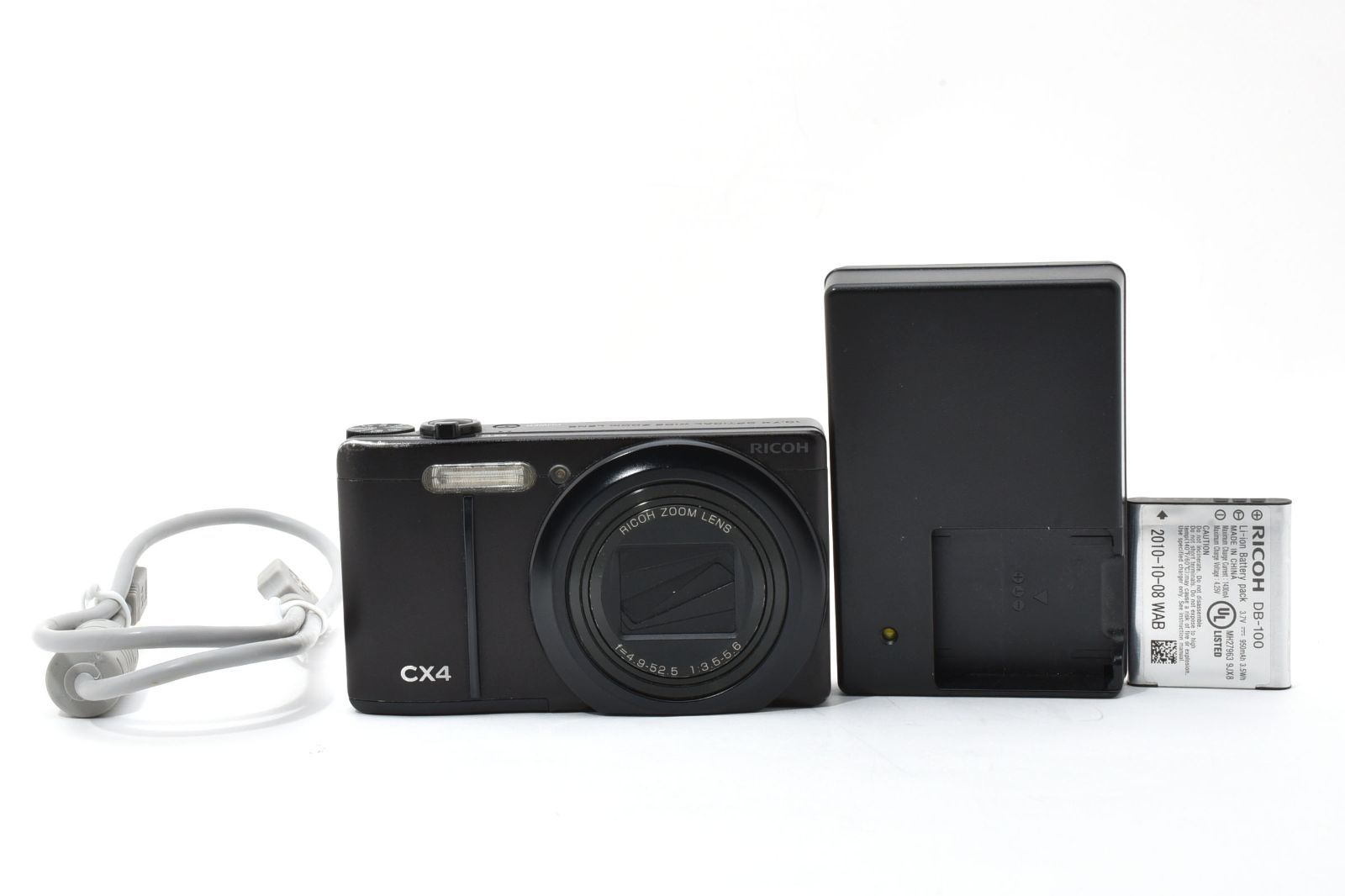 371 RICOH CX4 ブラック - メルカリ