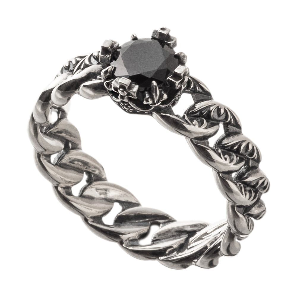 クラウン喜平リング アルテミスキングス シルバー ジュエリーブランド