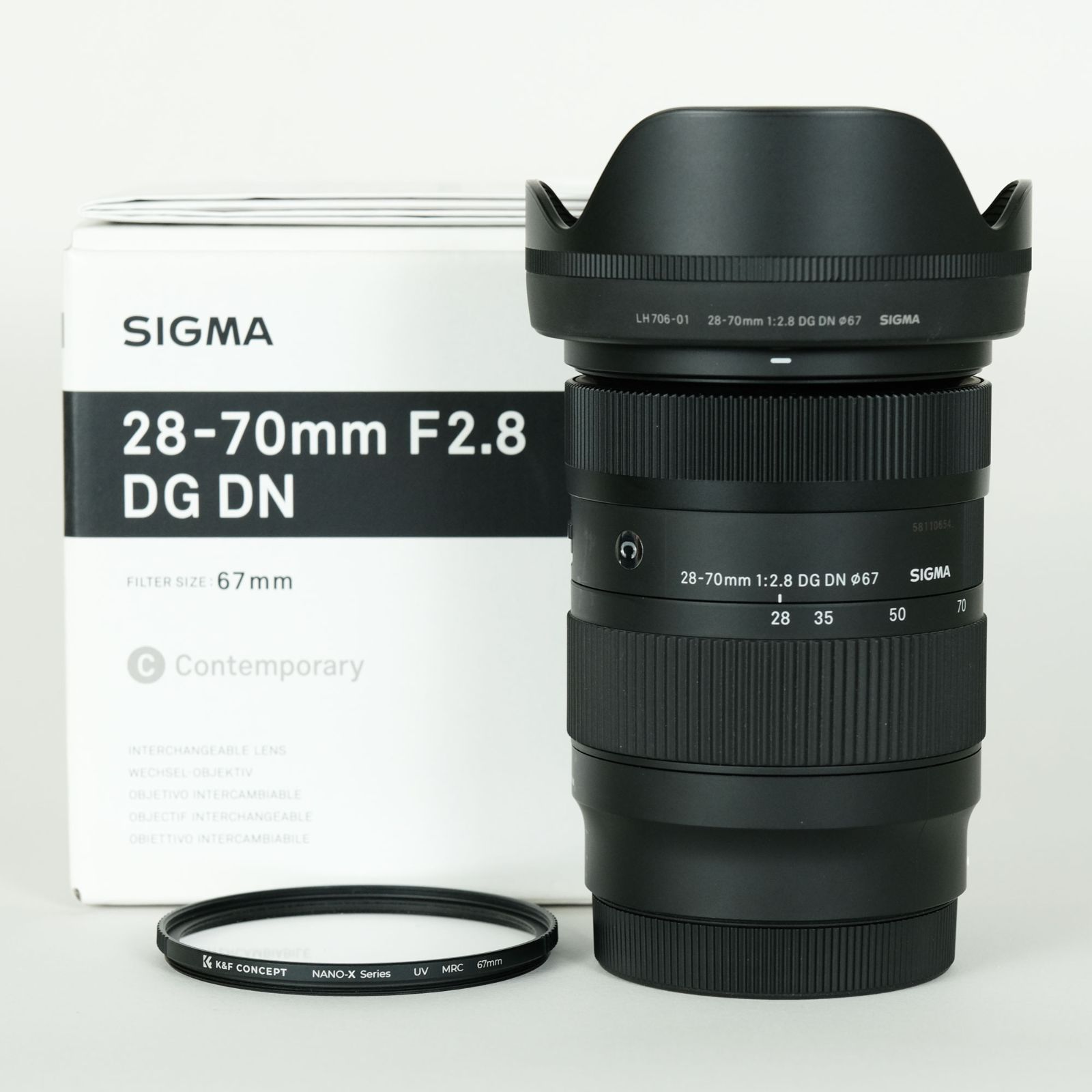 美品 | フィルター付] SIGMA 28-70mm F2.8 DG DN｜Contemporary