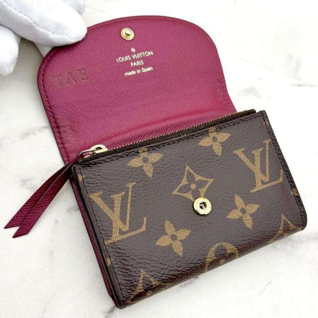 美品】LOUIS VUITTON ポルトモネロザリ 極美品】ルイヴィトン 美品】LOUIS VUITTON ポルトモネロザリ 極美品】ルイヴィトン