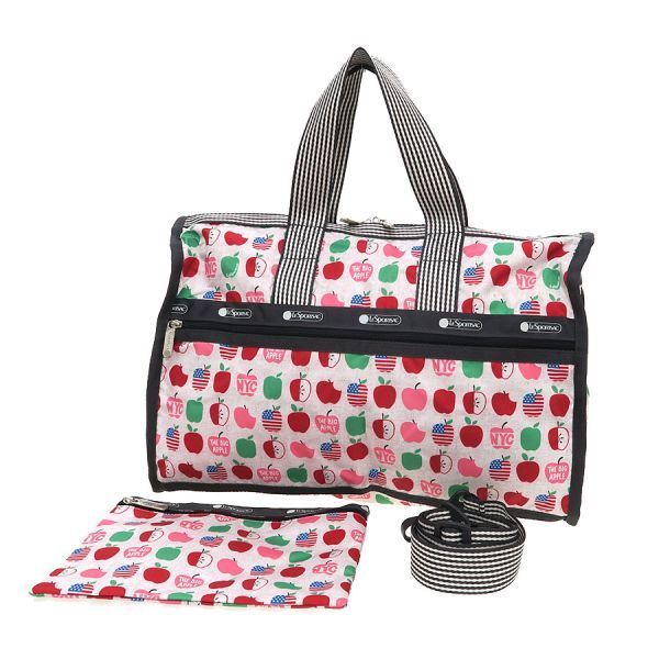 レスポートサック 2WAY ボストンバッグ LeSportsac ナイロン 中古 