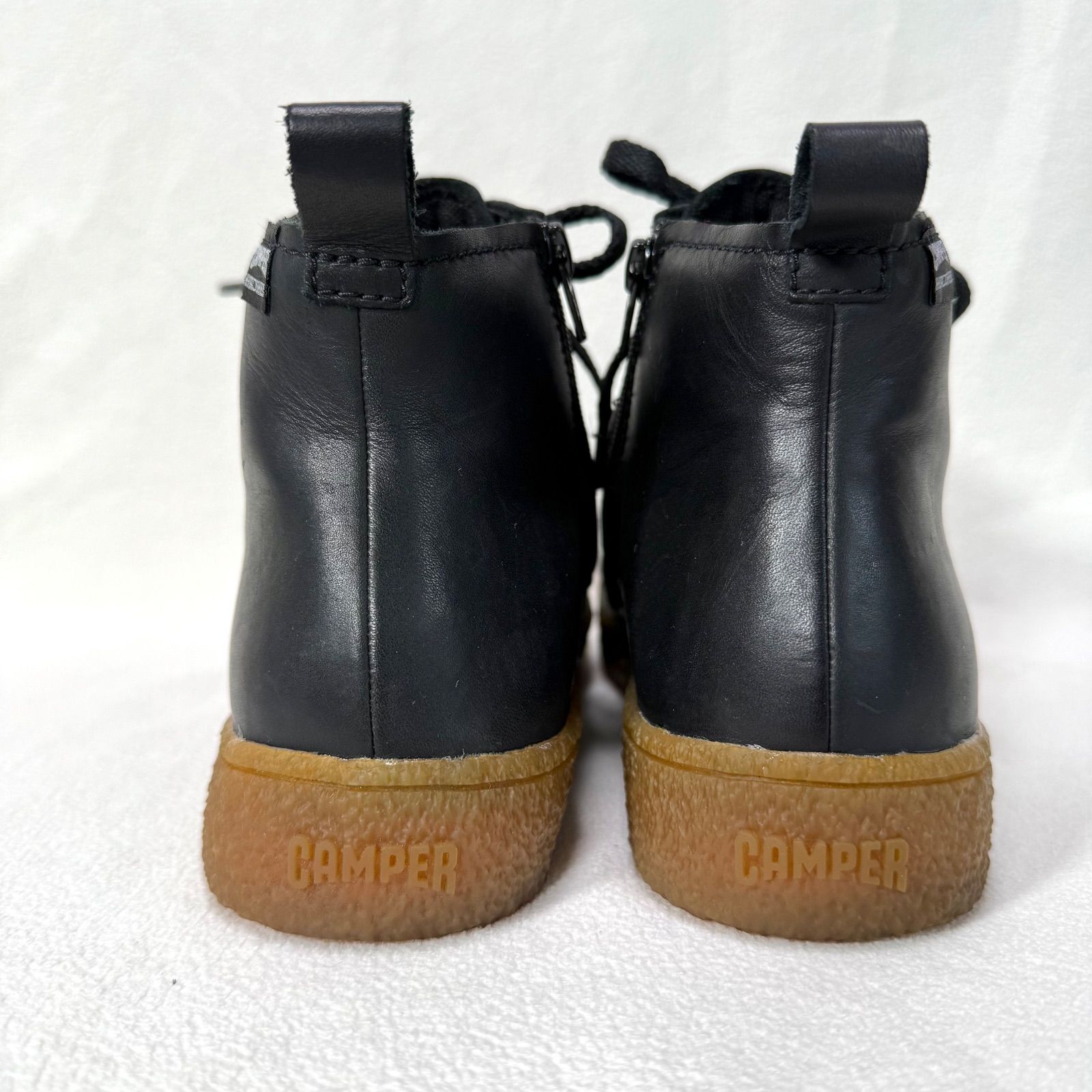 極美品✨カンペール ペウテレーノ サイドジップ ハイカットシューズ
