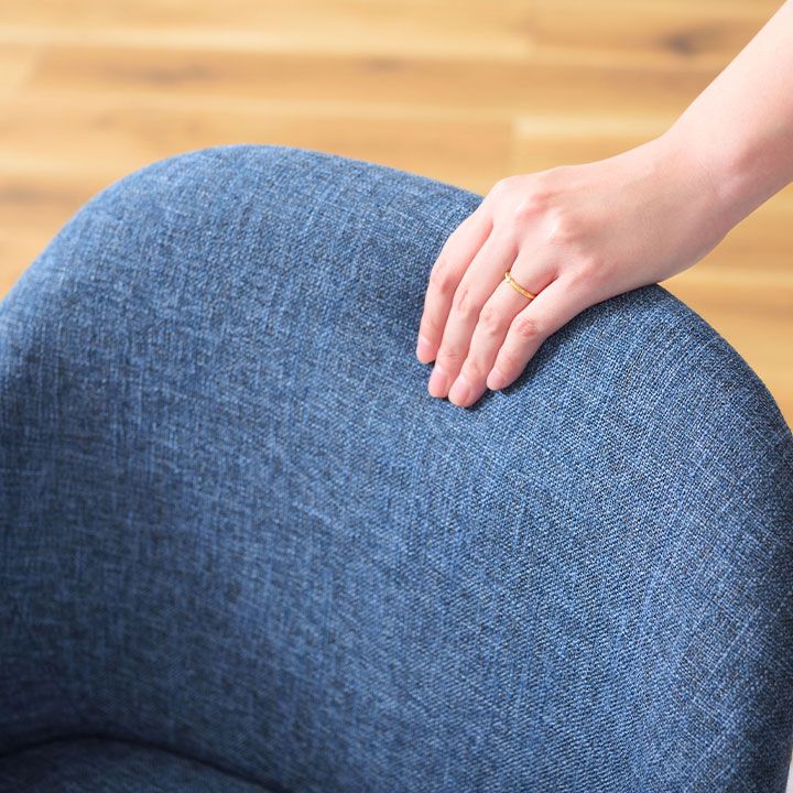 ダイニングチェア ブルー