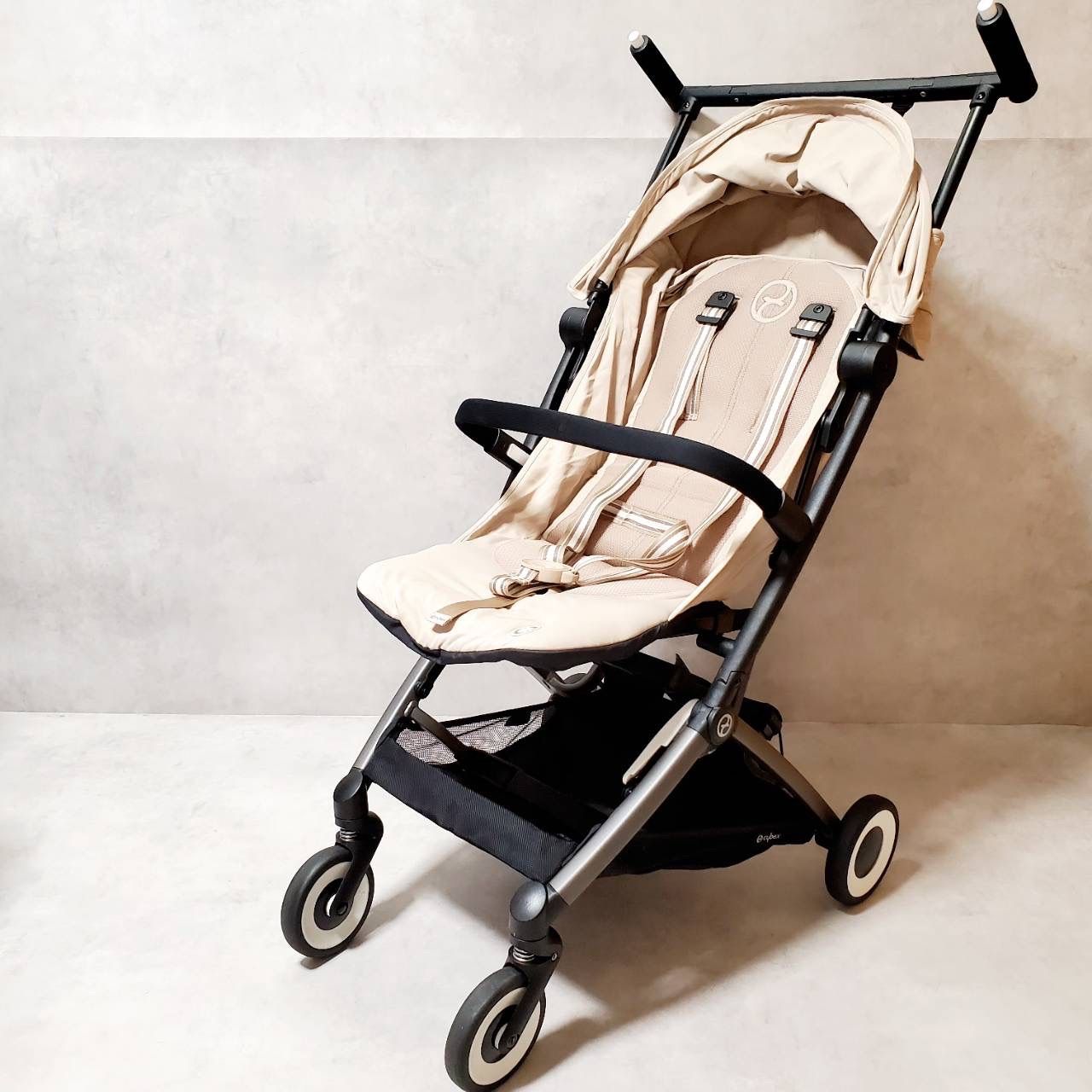 【美品】ベビーカー サイベックス リベル 2023年モデル ベージュ サイベックス リベル ベージュ cybex LIBELL サイベックス 正規品