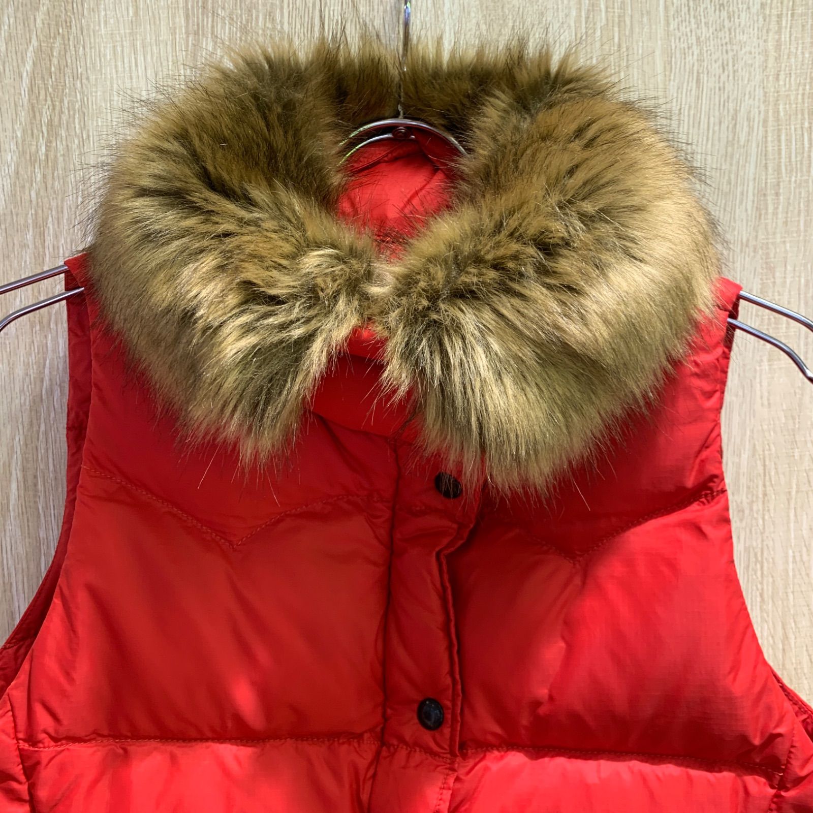 デニムアンドサプライラルフローレン ダウンベスト レッド XS B8882 デニム\u0026サプライ ラルフローレン DENIM \u0026 SUPPLY RALPH LAUREN ダウン