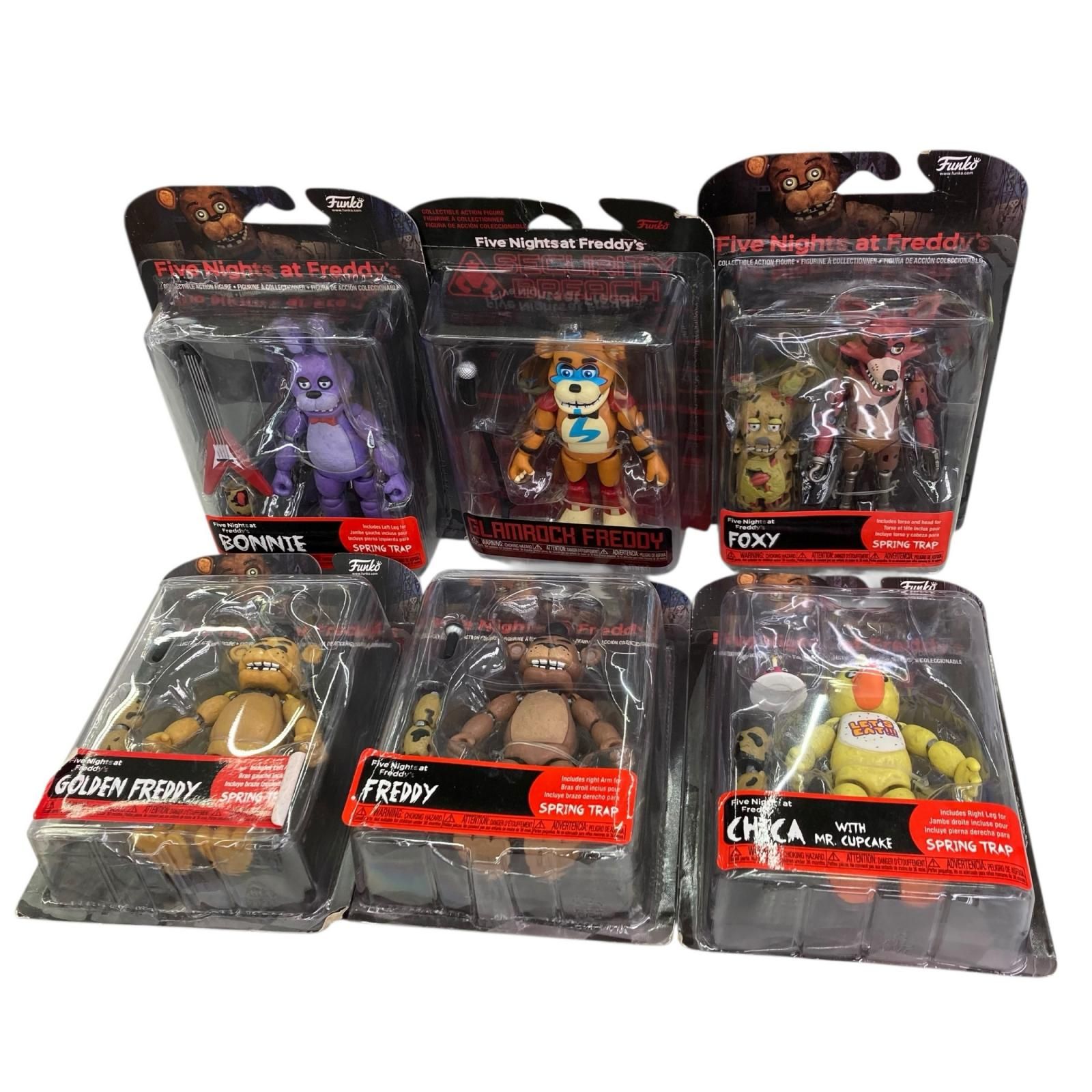 186001 Five Nights at Freddy s フィギュア 6点